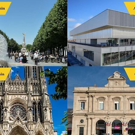 Forum Flower Spacieux T2 Au Coeur De La Ville Reims Ngoại thất bức ảnh
